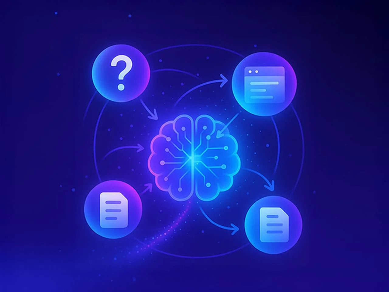 Knowledge orbit illustration